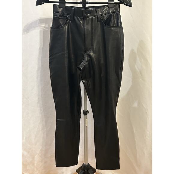 Abercrombie & Fitch Pants - NWT Abercrombie & Fitch The Skinny High Rise Vegan Leather Pants size 26